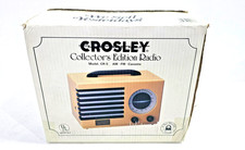 Crosley Collectors Edition CR-5 AM FM Cassette Radio NEW IN OPEN BOX