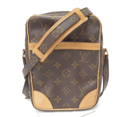 Authentic Louis Vuitton  Monogram Danube Shoulder Bag Crossbody F#52791