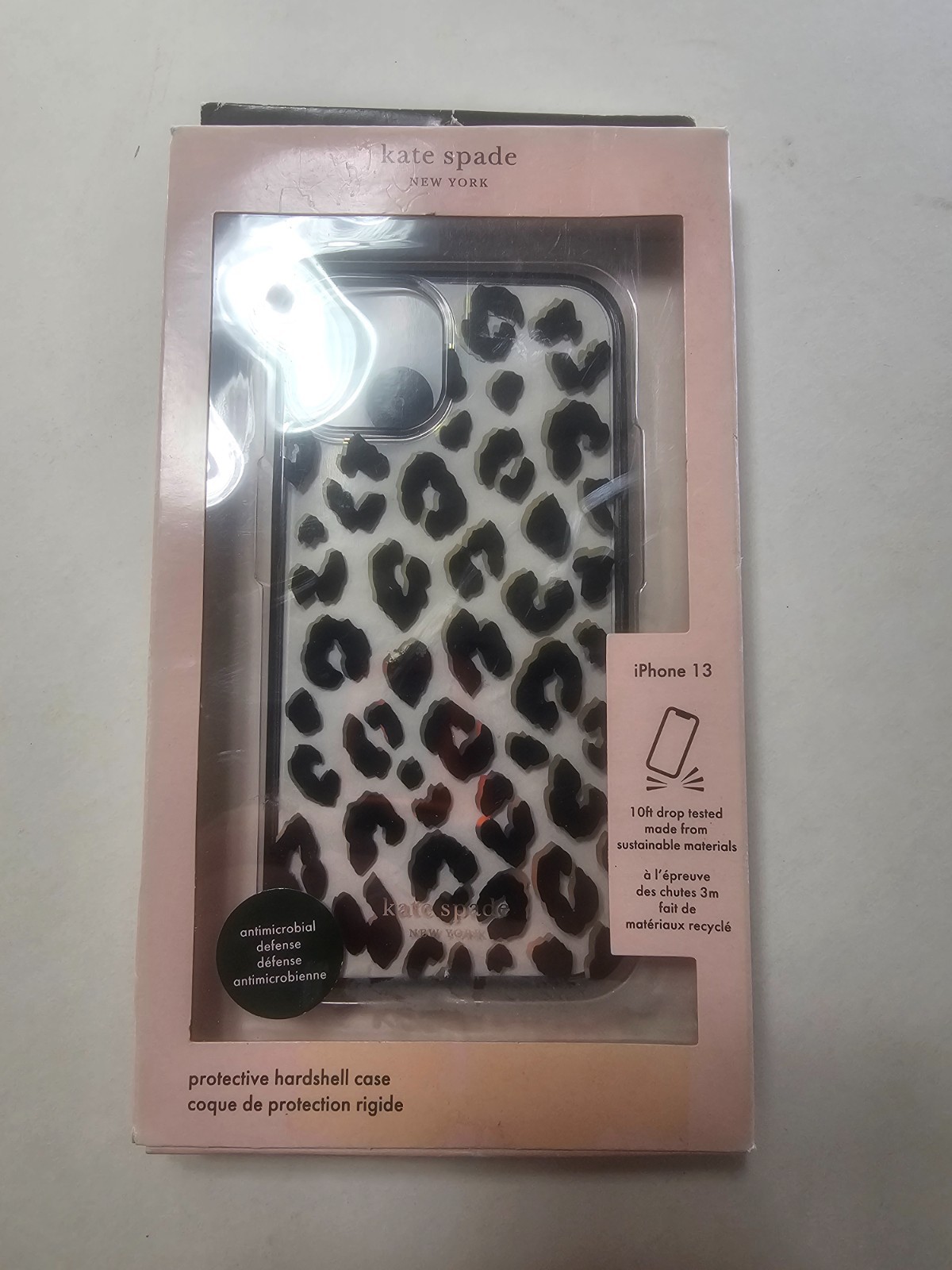 Kate Spade iPhone 13 Protective Case - MagSafe - Leopard