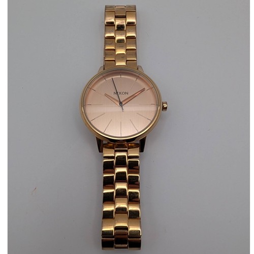 Nixon The Kensington Rose Gold Stainless Steel Women's Watch 34mm A099-897