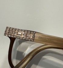 Swarovski Eyeglasses Frames Only, FOXY SW 5155 045, 53-14-140, Brown
