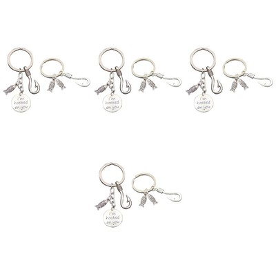  4 Count Schlüsselbund Anhänger Schlusell Schlüsselkette Des Vatertags