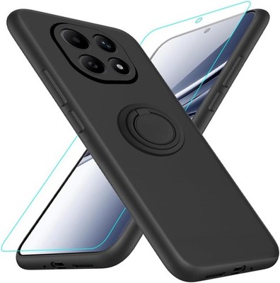 Compatible for Xiaomi Redmi Note 15 5G Phone Case with Glass Screen Protector, 3