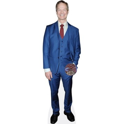Bill Irwin (Blue Suit) Pappaufsteller lebensgross