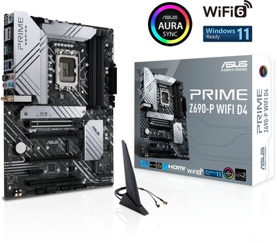 ASUS Prime Z690-P WIFI D4 Intel Sockel 1700 Mainboard Intel Z690 USB3.2 M.2 DDR4