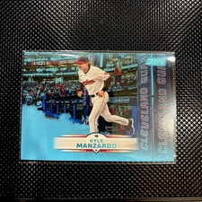 2025 Topps Stadium Club - #82 Kyle Manzardo - Light Blue - Cleveland Guardians