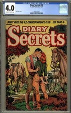 DIARY SECRETS #26 CGC 4.0 Off-White to White  MATT BAKER Cover! 1954 St John