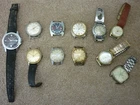 x14 Vintage Watch Bundle Timex Lynk Binatone Avia Borea Jowissa Newmark Gisa BWC