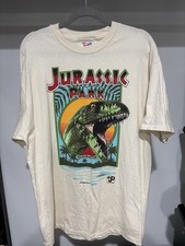 Vintage Jurassic Park Movie Promo Shirt Size XL
