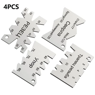4 Angle Jauge Câble Couper Acier Acier Outil Mesure Outils - Photo 1/4