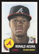 2018 TOPPS LIVING RONALD ACUNA 19 MINT RC BASEBALL ATLANTA BRAVES