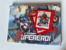 Album E' Tempo Di Supereroi Coop Marvel +poster!