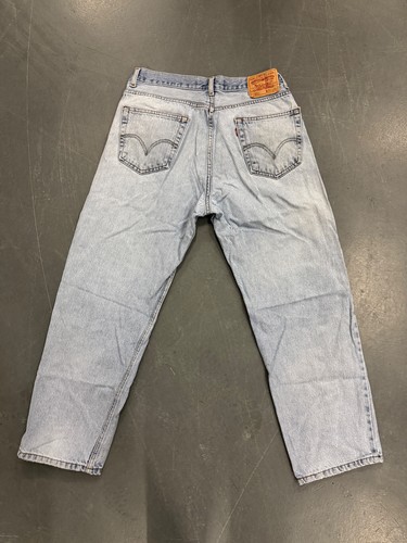 JEAN HOMME VINTAGE LEVIS STRAUSS 550 COUPE DÉCONTRACTÉE - ZIP FLY TOUTES TAILLES ET COULEURS - Photo 4/21