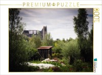 Calvendo Puzzle Bourges, Gardens In The City | 1000 Pieces, Finished Size 25.2 ×