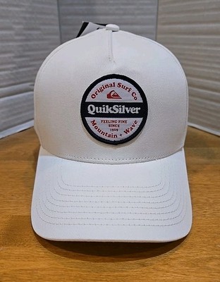 Quiksilver Original Surf Co Snapback Hat Aussie OG Surf Beach Cali NWT Coastal 