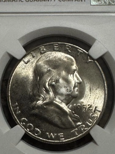 1952-s Franklin Half Dollar, NGC MS66, Free shipping