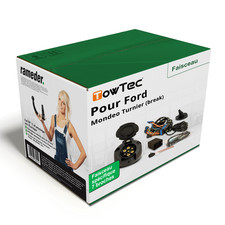 Faisceau spécifique 7 broches pour FORD Mondeo Turnier (break) 10- TowTec NOTICE