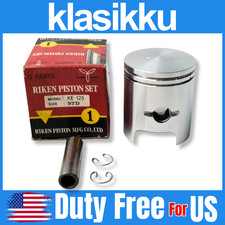 Convient pour Kawasaki KE125 KS125 Piston + Pin STD KE125 KS125 PISTON STANDARD