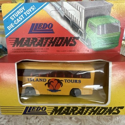 Lledo Marathons Double Decker Bus Island Tours 1983