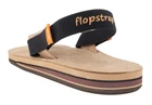 V-TOE Flopstraps Flip Flop Straps Adjustable Black Large Soft Attach Straps
