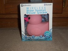 NEW, Aconic PINK Rubber Duck Bluetooth Wireless Shower Speaker