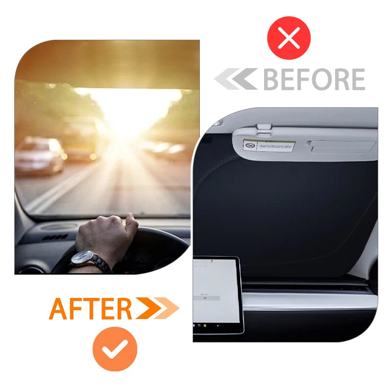 For Kia Optima JF 2016-19 Windshield Visor SunShade Custom Made Sun Shade - Imagem 4 de 4