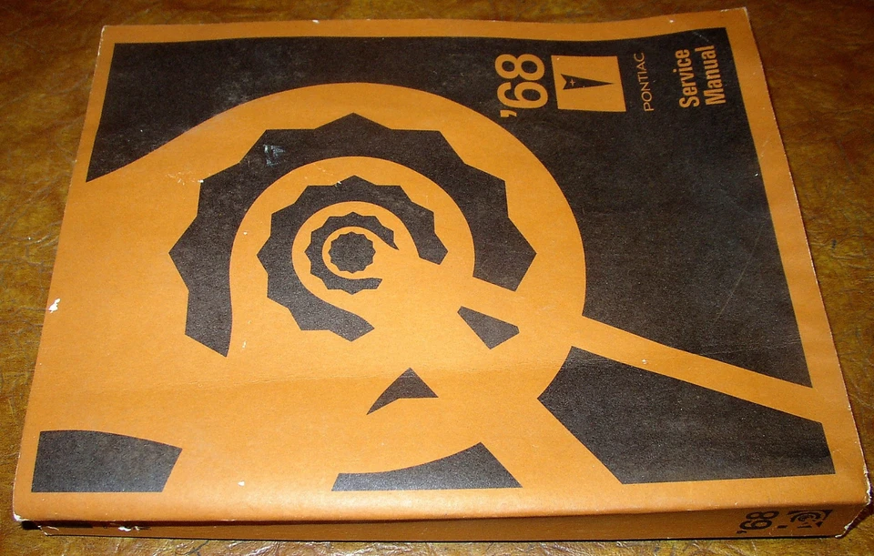 Pontiac 1968 manuales de servicio y piezas CD GTO Firebird Tempest LeMans Grand Prix Foto 3 de 4