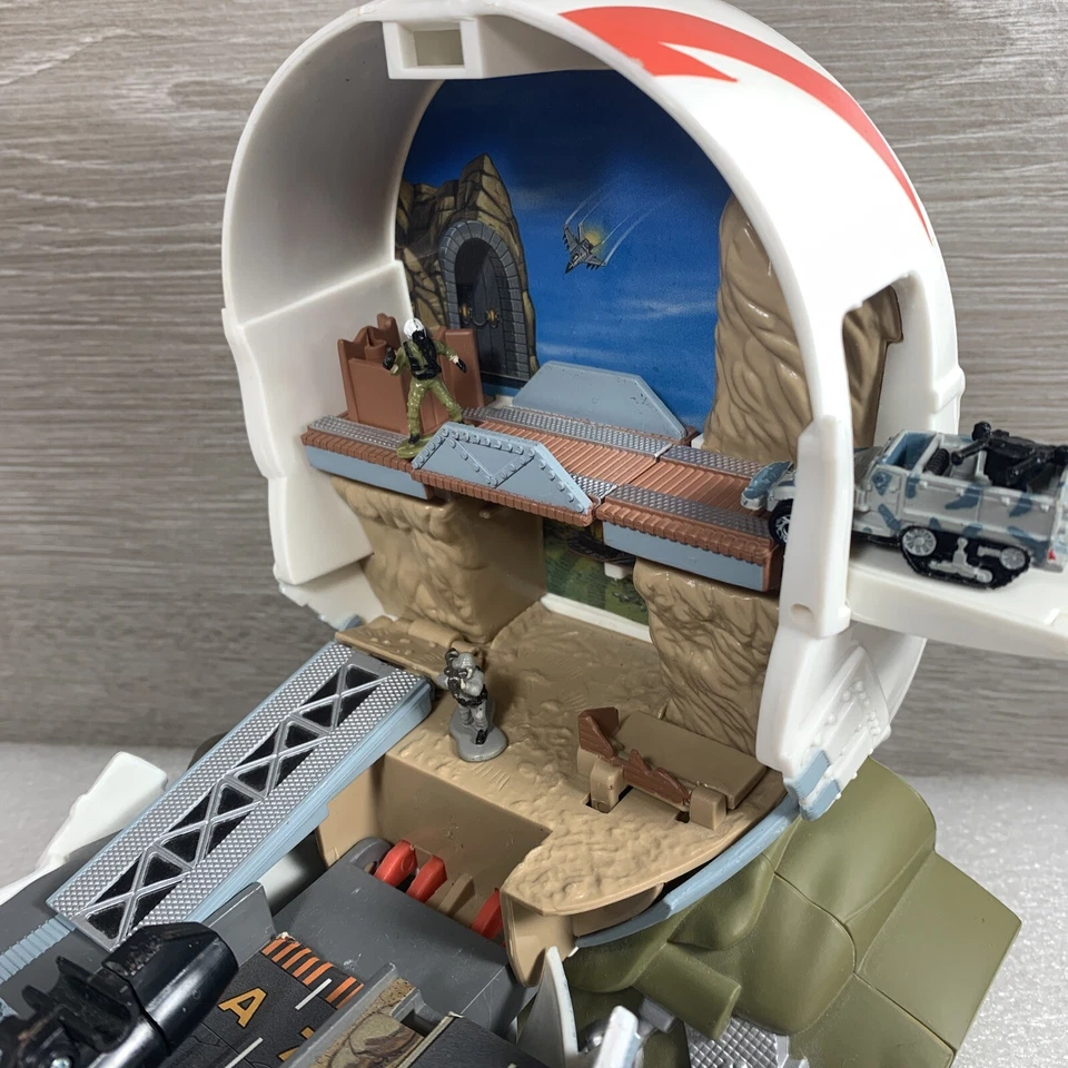 Micro Machine US Air Force Fighter Pilot Transforming Head Case Galoob 1997 Foto 3 de 4