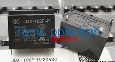 2 PCS NEW Hongfa JQX-102F-P 24VDC normally open 24V 4-pin 20A relay