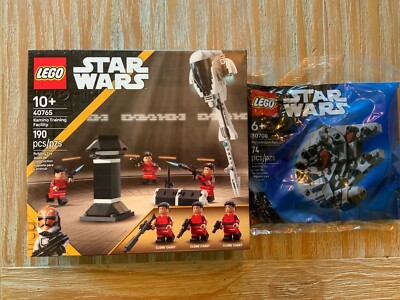 LEGO 40765 Star Wars Kamino Training Facility  & 30708 Polybag Millennium Falcon