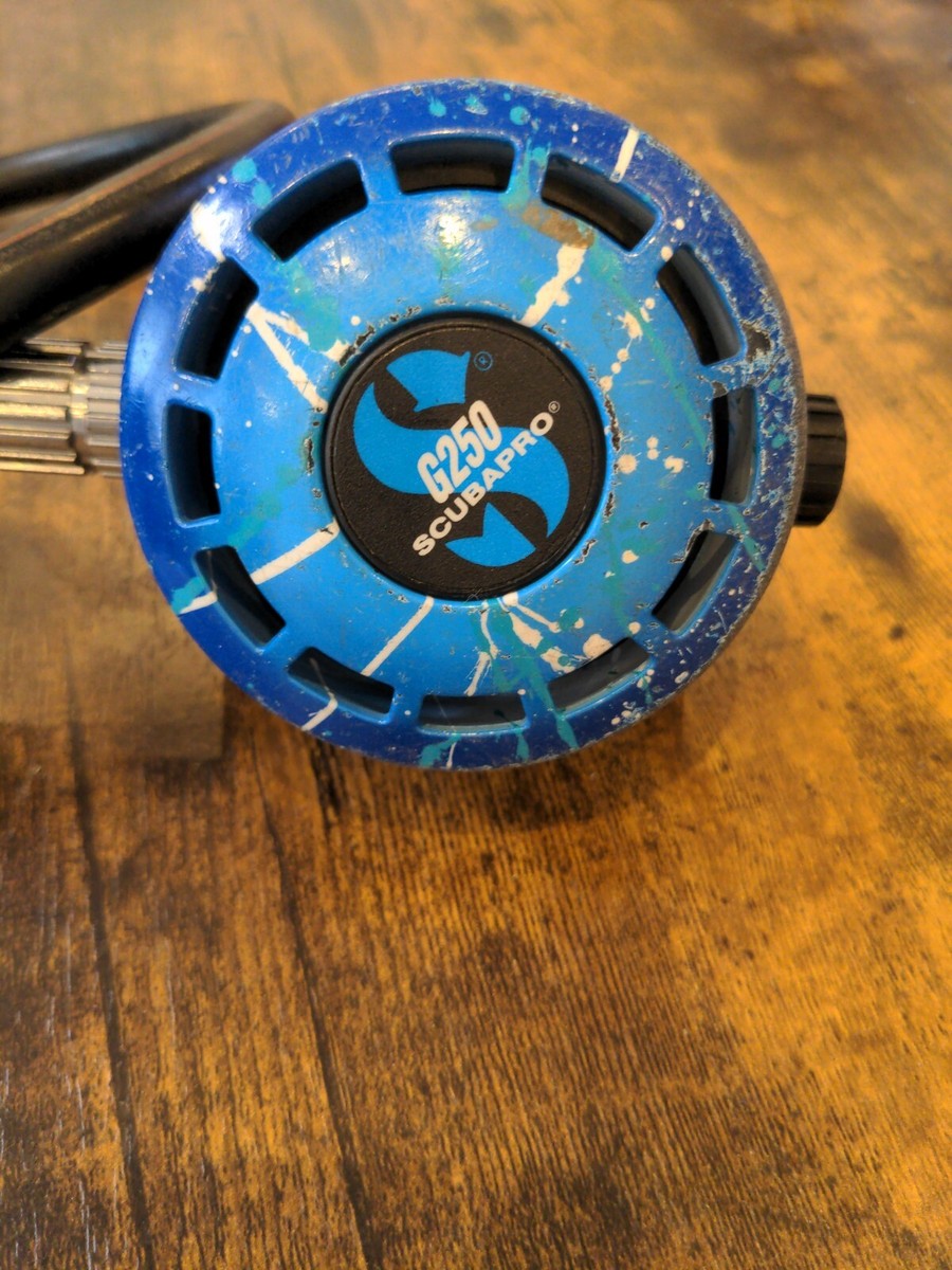 G250 レギュレータ SCUBAPRO ScubaPro G250 with Hot Frame hand painted face cover 2nd stages | eBay