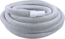 Commercial In-Ground Swimming Pool Vacuum Hose with Swivel Cuff, 1 1/2-Inch X 50