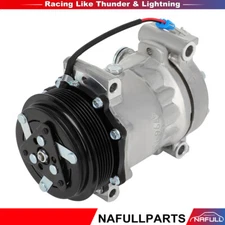 AC Compressor For 01-02 Chevrolet Express GMC Savana 4.3L 5.0L 5.7L A/C Clutch