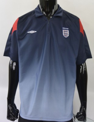 2001-03 UMBRO England POLO Shirt World Cup 2002 Japan Korea SIZE XL (adults)