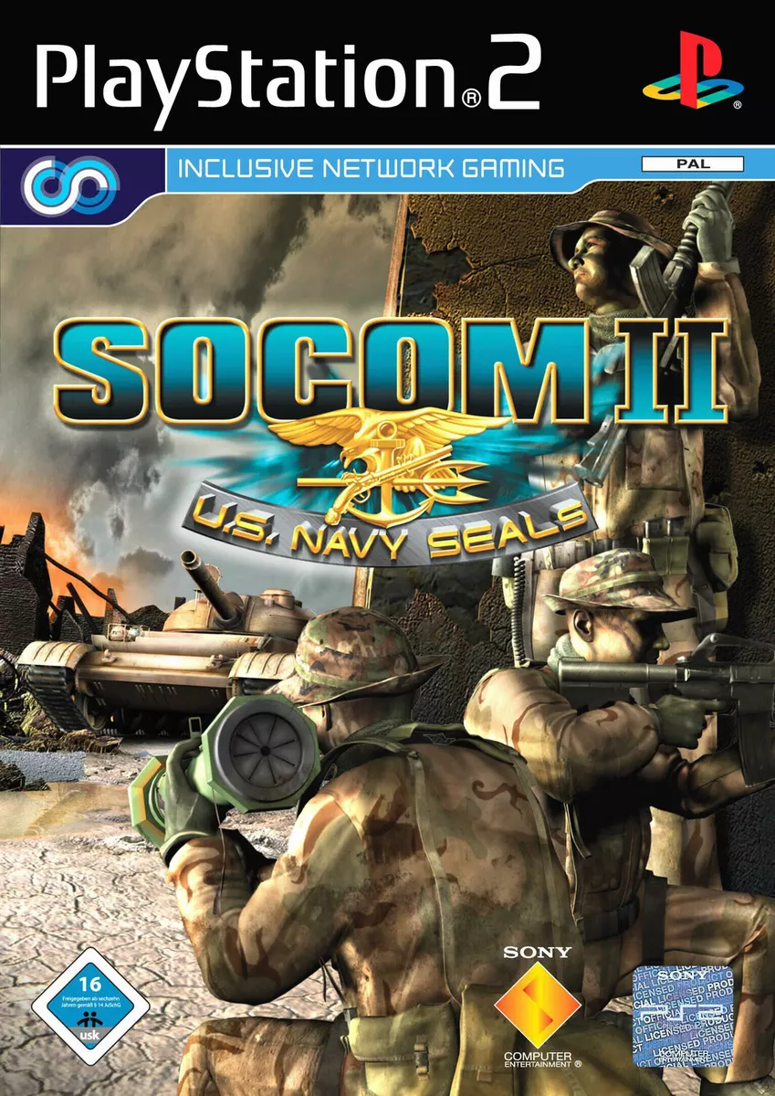 SOCOM II U.S. Navy Seals - PlayStation 2