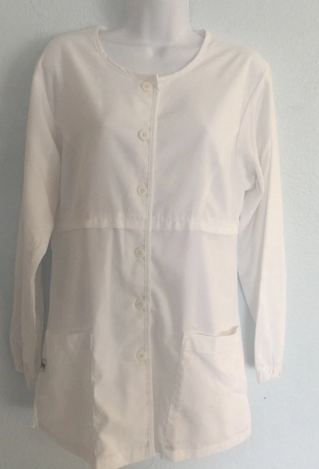 Lote de 4 Prendas para el torso Médico XS Para Mujer Estampadas y Tréboles Blancos de Vacaciones Melocotones Dickies Foto 4 de 4