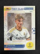 Nico Paz 2023-24 Topps Finest UCL RC First Class Rookies #FR-4