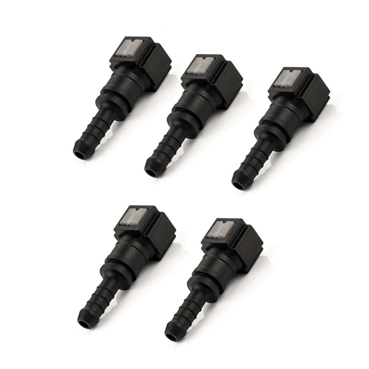 Raccord Rapide Pour Tuyau Carburant Ou Air Comprimé - Acier Et Zinc, Diamètre 8mm, Neuf