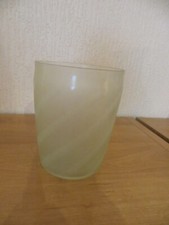 Ichendorf Glashütte CCAA  Becher-Vase Nachbildg röm.Glaskst  60-70er Jahre