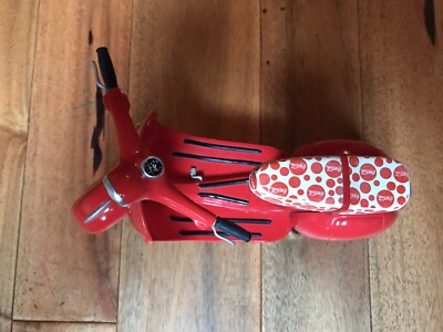 COCA COLA LIMITED EDITION DIE CAST RED MODEL PEDAL VEHICLE SCOOTER