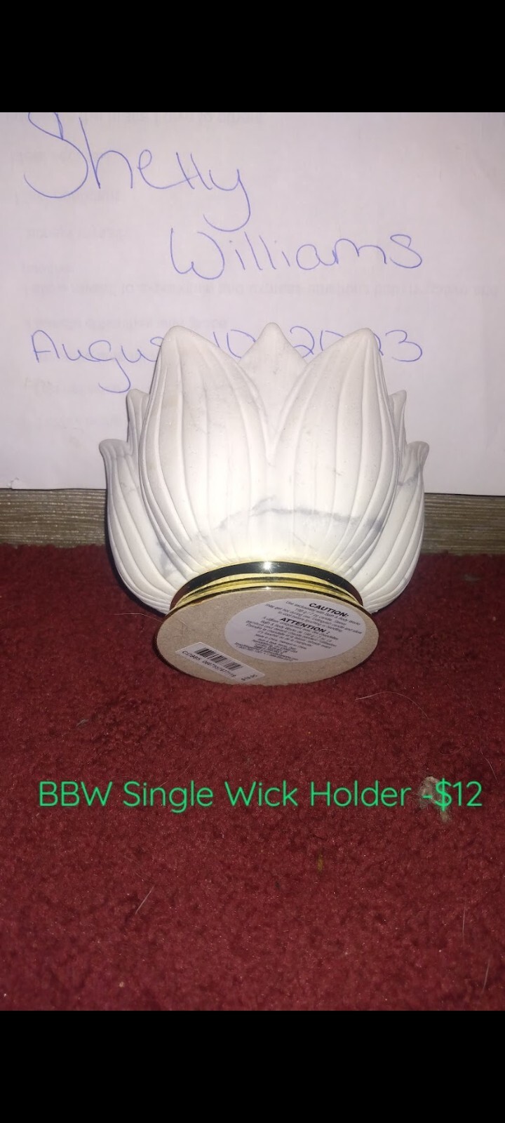 bath and body works candle holder 667557977119 eBay
