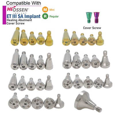 Dental Healing Abutment Mini Regular Platform Fits Osstem Hiossen