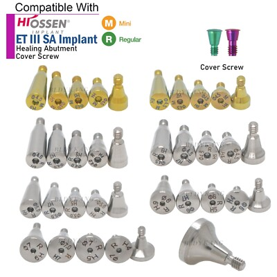 #ad Dental Healing Abutment Mini Regular Platform Fits Osstem Hiossen $35.99
