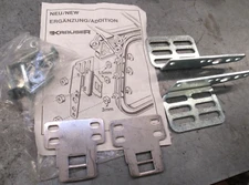 BMW Airhead Krauser saddlebag Frame Mounts Hardware: PARTS ONLY