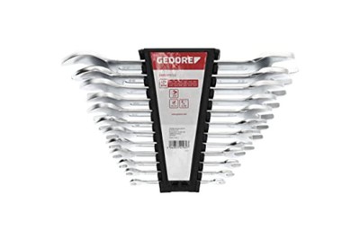 GEDORE-R05105012 RED Open ended spanner set size6-32mm 12pcs