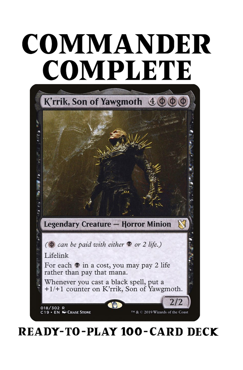 K'rrik, Son of Yawgmoth PHYREXIAN MANA LIFEGAIN Magic MTG Custom