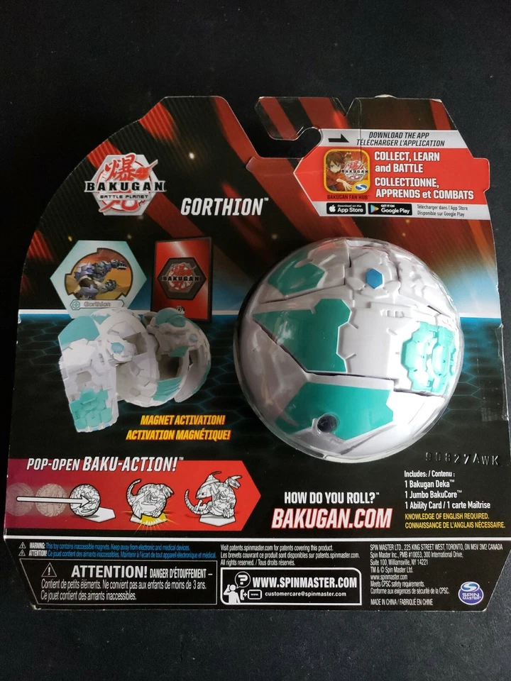 Bakugan Deka Jumbo Gorthion Battle Planet Gorilla Figure Bakucore DEKA 2019 - Image 2 of 4