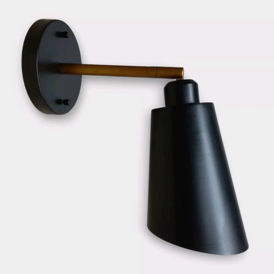 Aplique Kenroy Home Alvar 1 luz negro Foto 2 de 4