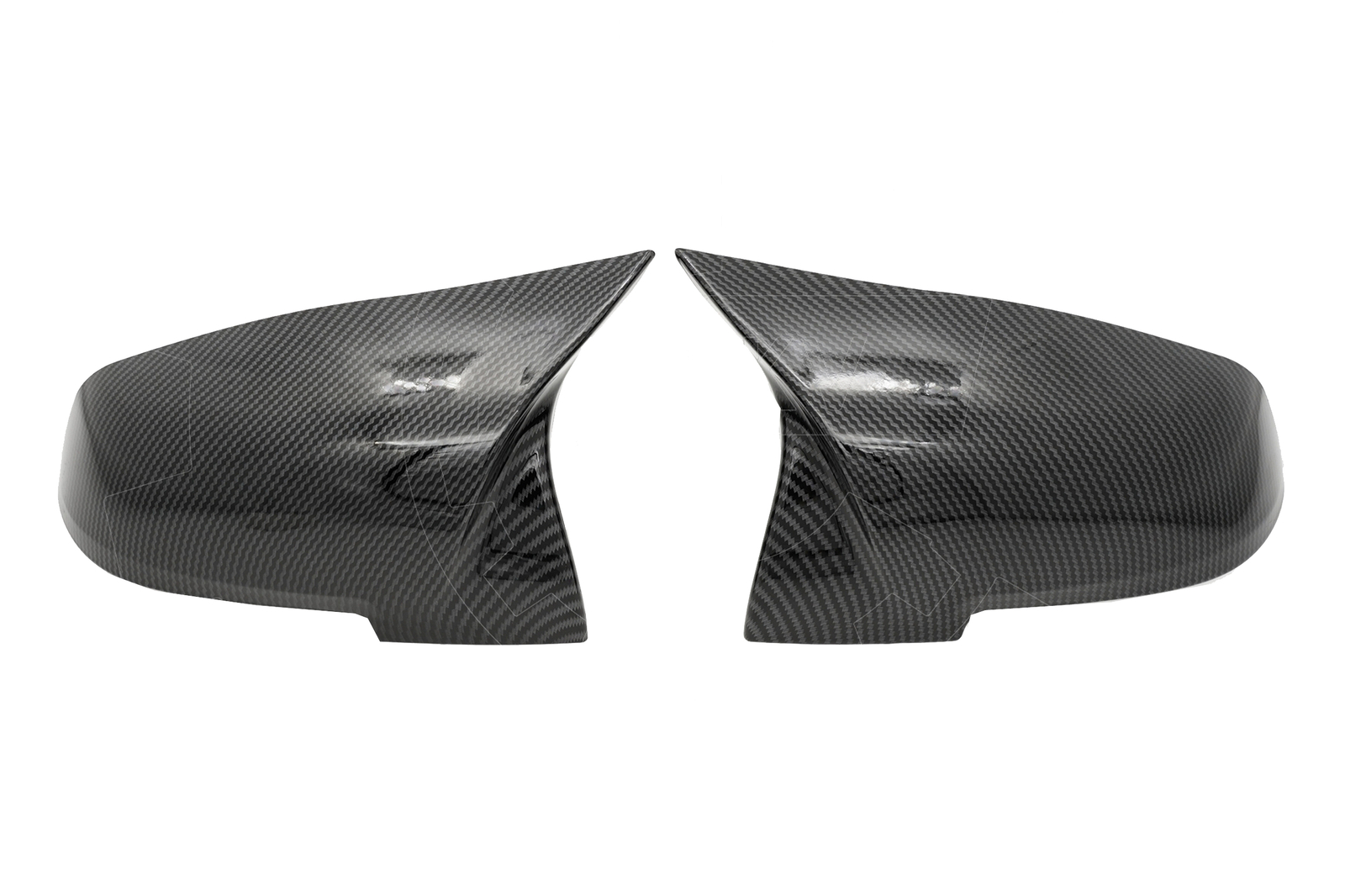 Remplacer cache de rétro cassé pour BMW F32 F36 E84 paire de coques noires