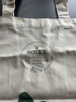 Rolex Watches And Wonders 2024 Tote Bag | eBay